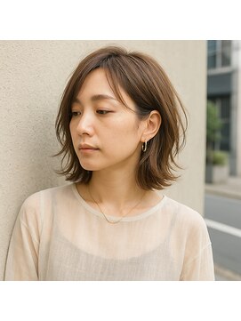 スープレックス ヘアーデザイン(SOUPREX HAIR DESIGN) SOUPREX軽やか外ハネボブ　20代 30代 40代 50代 60代　髪質改善