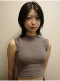 【松井隆人】レイヤーボブ 前髪なし 肩上ボブ