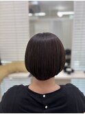 ショートの縮毛矯正