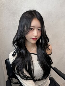 ノアル 大宮店(NOAHL) ブルーブラック／ロングレイヤー　M