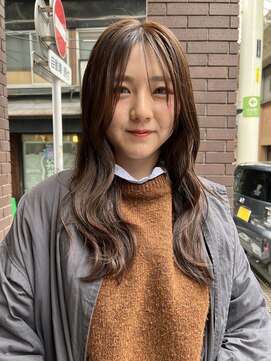 サロウィン 熊本上通り店(SALOWIN) 熊本 秋カラー くすみブラウン