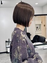 ジェムヘアスタジオ 平塚西口店(Gem Hair Studio)&nbsp;Gem Hair Studio 姉崎　きれいにまとまるボブ