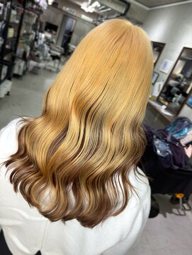 ダンク(DUNK) アンブレラカラー×ベージュ