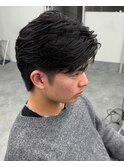 【NOWAY】フェザーショート2.7刈り上げセンターパート