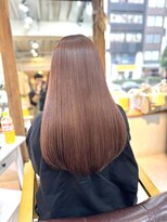 ニコフル(Nico-Hulu) 【美髪】ベホマトリートメント×ピンクべージュ【人形町】