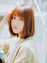 ココカラーアンドカット マルナカ福富店(CoCo Color&Cut)&nbsp;ミルクティーベージュ/エレガントボブ☆30代40代50代60代