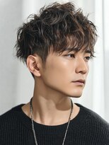 メンズイケメンパラダイス(Men'sイケメンパラダイス)&nbsp;メンズマッシュニュアンスパーマダブルカラー/Men'sカット