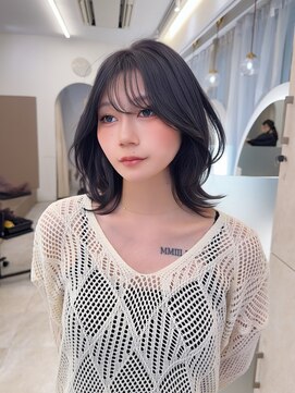 ネモネ バイ ミリー 梅田茶屋町(nemone by milly) 【梅田茶屋町】レイヤーカット×くびれヘア