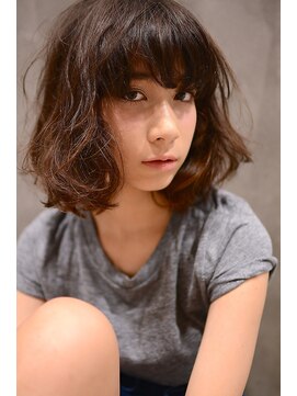 ミラバイグリーン(Mira by green) 抜け感×無造作BOB#