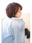 【フリッジマッシュ Back黒髪ショートイルミナカラー】の秘密♪