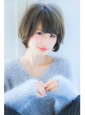 【Rire-リル銀座-】小顔に見える☆ショートボブ