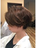 比留○游　風ショートスタイル☆