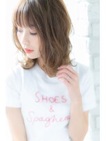 カノン(canon) 【canon 下北沢】シースルーバング×ブルージュミディ