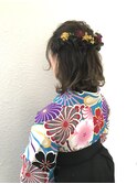 ［neolive  capu］卒業式ハーフアップ☆