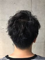 オッソ(OSSO)&nbsp;ワイルドアップバングトランクスヘアくせ毛風パーマ