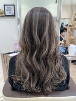 アッシュ 戸田公園店(Ash)&nbsp;グレーシルバー×バレイヤージュ