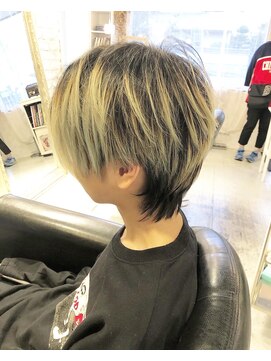 ヘアー アトリエ エゴン(hair atelier EGON) メッシュ ショート