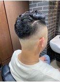 サイドグラデーション〈理容室〉メンズ/八重洲/日本橋/床屋