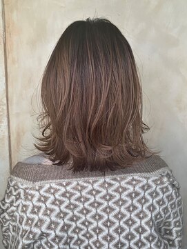 ニスル センター南店(NISURU） 似合わせカット/大人ガーリー/ダークアッシュ/着物/センター南