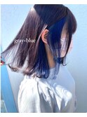 gray×blue 287