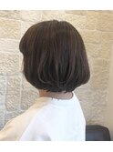 前上がりボブ