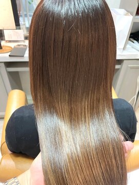 グレージュ(Grege) 【髪質改善】ヒト幹細胞水素トリートメント＋天使カラー