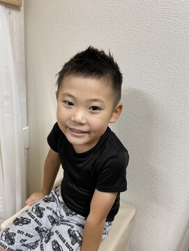 ロカット サロン(Roquat Salon) ショートキッズカット 【ヘアアレンジ/立川/立川南/八王子】