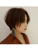 骨格に似合わせショートボブ