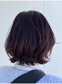 ニュアンスウルフボブ