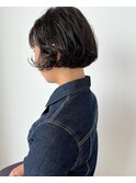 くしゃっと動くミニボブ◎