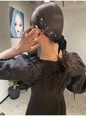結婚式ヘアセット