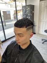 スウェル 千葉店(Swell)&nbsp;メンズツイストパーマスパイラルパーマフェード[千葉]