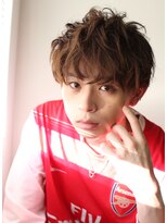 アントワープトーキョー(antwerp TOKYO)&nbsp;『力石サトシ』波巻き束感ショートツーブロックマッシュ