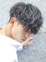 ベーア メロー(Bar mellow)&nbsp;表参道波打ちパーマ刈り上げ前下がりマッシュ