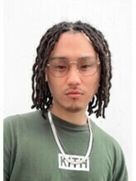 ラブ ロック Love' Lock ドレッドのスパイラルパーマ、成人式、成人式ヘア、ブレイズ