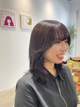 コレット 宇都宮(collet Gigi) 前髪/マチルダボブ/ピンクベージュ/インナーグレージュ/レイヤー