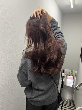 ストーリー 本川越(Story) レイヤーカット×ピンクカラー