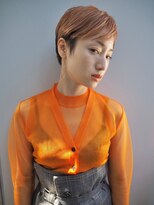 リブロ(liblo)&nbsp;2ブロックショート × ペールオレンジ【liblo】