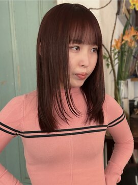 アンプラグド(unplugged) 【人気色☆】ブリーチなしオレンジブラウン