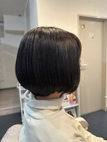カナエルドットヘア(kanaeru.hair) 丸みが大人可愛いショートボブ