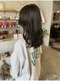 20代30代髪質改善透明感たっぷりオリーブグレージュふんわりヘア