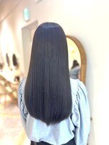 アンド ラ ブランシュ(&.La Blanche)&nbsp;ロングヘア/グレージュカラー/ココアベージュ/黒髪カタログ/大宮