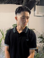 ノアソルテ 名古屋 栄(NOA solte.) NOA solte. オールバック波巻きスパイラルパーマ/ワイルドパーマ