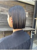 【ウェットヘア】【ミニボブ】３０代　４０代　５０代