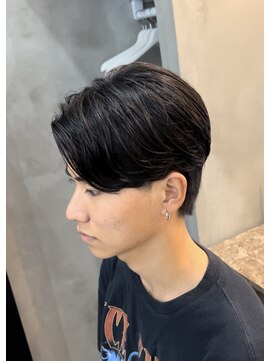 スイッチ(men's SWITCH) 大分メンズニュアンスパーマセンターパート刈り上げレイヤー