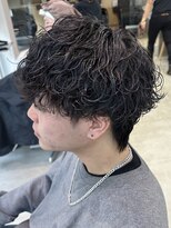 フィフス 天神大名(fifth)&nbsp;波巻きスパイラルパーマツイストパーママッシュメンズパーマ束感