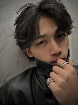 オム ブランシェ(HOMME BLANCHE’) 最旬スタイル☆フェザーショートコンマバング