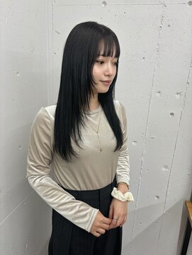 ソーソー(SoSo) 《SoSo》ロングレイヤー×ダークグレージュ