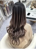 ベージュハイライト
