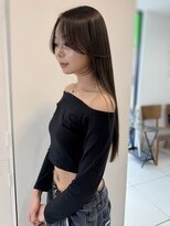 ミニヨン バイ ハピネス 高の原店(mignon by Happiness) 顔まわりカット髪質改善トリートメント 艶髪